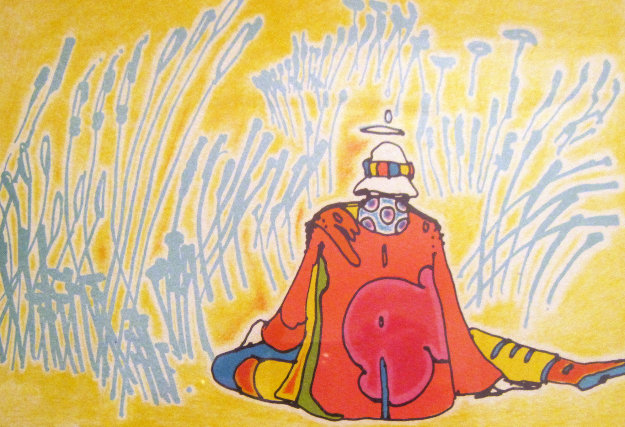During Atlantis 1976 Limited Edition Print by Peter Max During Atlantis 1976 Limited Edition Print by Peter Max
