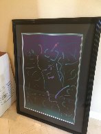 Midnight Profile 1988 Limited Edition Print by Peter Max - 1 Midnight Profile 1988 Limited Edition Print by Peter Max - 1