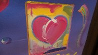 Heart 24x20 Works on Paper (not prints) by Peter Max - 2