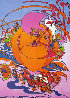 Heart Orange 1999 Limited Edition Print by Peter Max - 0
