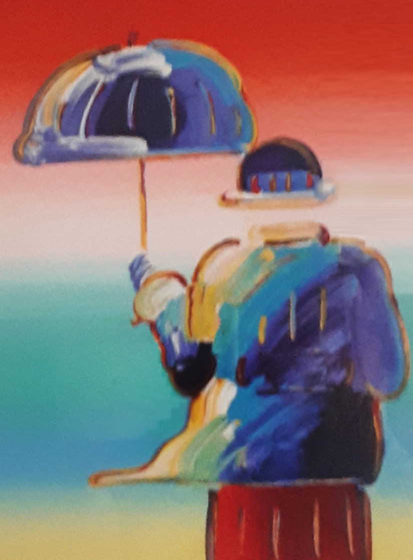 Umbrella Man 2016 by Peter Max