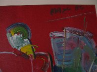 Degas Man 36x48 Super Huge Original Painting by Peter Max - 2 Degas Man 36x48 Super Huge Original Painting by Peter Max - 2