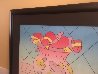 Red Vase 1982 Limited Edition Print by Peter Max - 2
