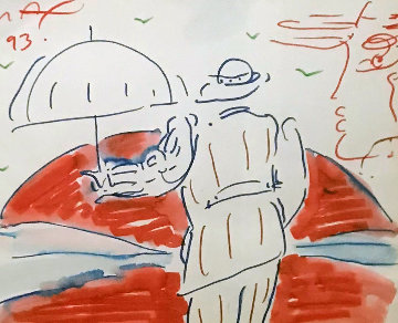 Untitled 1993 20x22 Works on Paper (not prints) - Peter Max Untitled 1993 20x22 Works on Paper (not prints) - Peter Max