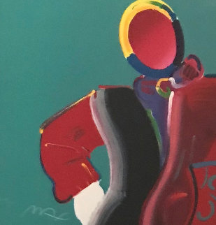 Dega Man 1990 Limited Edition Print - Peter Max Dega Man 1990 Limited Edition Print - Peter Max