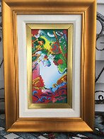 Blushing Beauty 14x20 Original Painting by Peter Max - 1 Blushing Beauty 14x20 Original Painting by Peter Max - 1