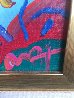 Blushing Beauty 14x20 Original Painting by Peter Max - 2 Blushing Beauty 14x20 Original Painting by Peter Max - 2