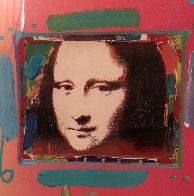 Mona Lisa Collage 2  Unique 20x18 Works on Paper (not prints) by Peter Max - 2