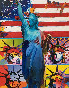 Patriotic Series Full Liberty Unique  2006 19x15 Works on Paper (not prints) by Peter Max - 0