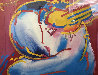Peace By the Year Unique  2000  27x22 Works on Paper (not prints) by Peter Max - 0