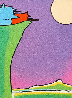 Cliff Dweller (Vintage) 1976 Limited Edition Print - Peter Max Cliff Dweller (Vintage) 1976 Limited Edition Print - Peter Max