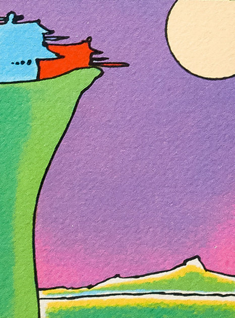 Cliff Dweller (Vintage) 1976 Limited Edition Print by Peter Max