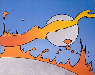 Close to the Sun 1977 Limited Edition Print - Peter Max Close to the Sun 1977 Limited Edition Print - Peter Max