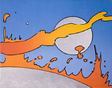 Close to the Sun (Vintage) 1977 Limited Edition Print - Peter Max