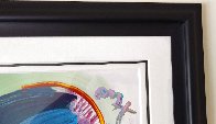Palm Beach Lady Unique 2006 50x38 Huge Works on Paper (not prints) by Peter Max - 6 Palm Beach Lady Unique 2006 50x38 Huge Works on Paper (not prints) by Peter Max - 6