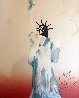 Statue of Liberty (Light Orange/Yellow) 1980 Limited Edition Print by Peter Max - 2