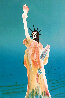 Statue of Liberty (Blue) 1980 Limited Edition Print by Peter Max - 0