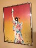 Statue of Liberty (Dark Orange/Dark Yellow) 1980 Limited Edition Print by Peter Max - 1