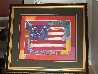Millennium 2000 30x30 Works on Paper (not prints) by Peter Max - 1