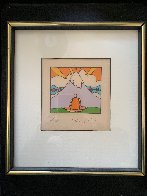Sage By Mountain 1973 Limited Edition Print by Peter Max - 1 Sage By Mountain 1973 Limited Edition Print by Peter Max - 1