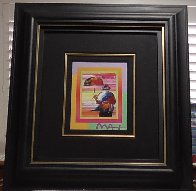 Umbrella Man on Blends Iconic Suite 2005 26x24 Works on Paper (not prints) by Peter Max - 5 Umbrella Man on Blends Iconic Suite 2005 26x24 Works on Paper (not prints) by Peter Max - 5