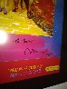 Yellow Brick Road 2000 Poster Limited Edition Print by Peter Max - 2