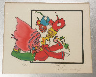 Angel Into Box 1976 (Vintage) Limited Edition Print by Peter Max - 1