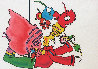 Angel Into Box 1976 (Vintage) Limited Edition Print by Peter Max - 0