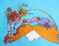 Infinity Watchers 1970 Limited Edition Print by Peter Max - 0 Infinity Watchers 1970 Limited Edition Print by Peter Max - 0