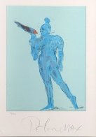 Circus Performer With Bird 1976 (Vintage) Limited Edition Print by Peter Max - 1 Circus Performer With Bird 1976 (Vintage) Limited Edition Print by Peter Max - 1