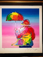 Umbrella Man 2016 Limited Edition Print by Peter Max - 1 Umbrella Man 2016 Limited Edition Print by Peter Max - 1