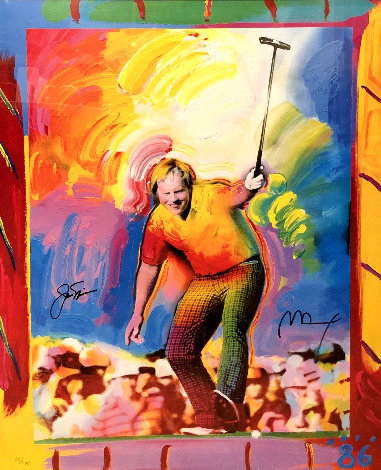 Jack Nicklaus HS by Jack 1986 Limited Edition Print - Peter Max