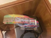 Original Umbrella Man Acrylic Sculpture 20 in Sculpture by Peter Max - 7 Original Umbrella Man Acrylic Sculpture 20 in Sculpture by Peter Max - 7