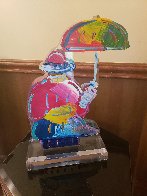 Original Umbrella Man Acrylic Sculpture 20 in Sculpture by Peter Max - 5 Original Umbrella Man Acrylic Sculpture 20 in Sculpture by Peter Max - 5