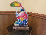 Original Umbrella Man Acrylic Sculpture 20 in Sculpture by Peter Max - 2 Original Umbrella Man Acrylic Sculpture 20 in Sculpture by Peter Max - 2