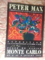 Monte Carlo Poster 1992 HS Limited Edition Print by Peter Max - 2