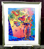 Vase of Flowers 2002 Limited Edition Print by Peter Max - 1