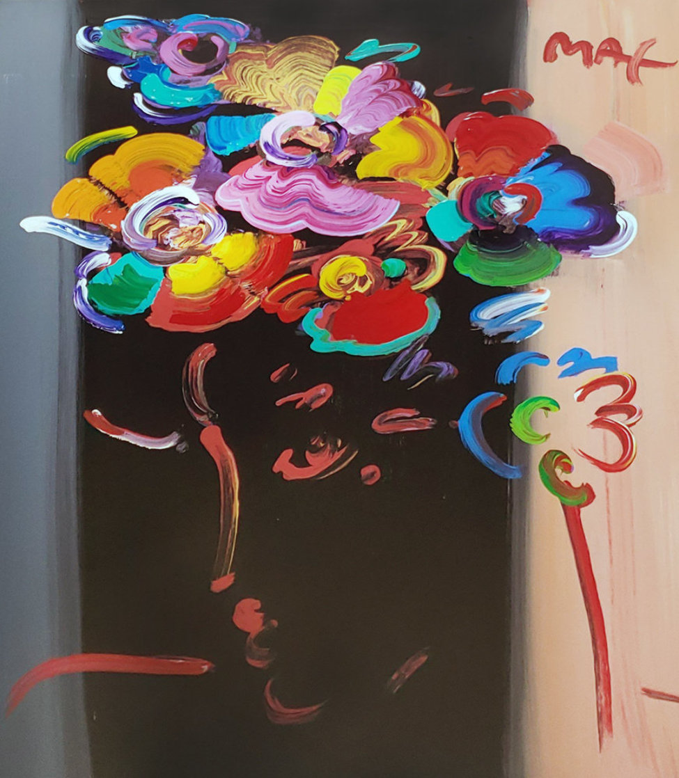 Roseville Profile 1999 44x33 Super Huge Works on Paper (not prints) by Peter Max Roseville Profile 1999 44x33 Super Huge Works on Paper (not prints) by Peter Max