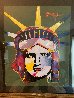 Liberty Head 45x35 Huge Works on Paper (not prints) by Peter Max - 1