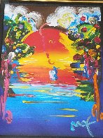 Better World III 1999 Embellished Works on Paper (not prints) by Peter Max - 3 Better World III 1999 Embellished Works on Paper (not prints) by Peter Max - 3