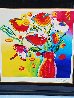 Vase of Flowers 2012 Limited Edition Print by Peter Max - 1