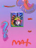 Liberty Head II Unique 2019 23x19 Works on Paper (not prints) by Peter Max - 4