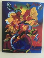 Untitled Still Life Original Painting by Peter Max - 1 Untitled Still Life Original Painting by Peter Max - 1
