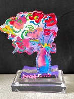 Vase of Flowers - Ver 11 Acrylic Sculpture 2016 Unique 12 in Sculpture by Peter Max - 3 Vase of Flowers - Ver 11 Acrylic Sculpture 2016 Unique 12 in Sculpture by Peter Max - 3