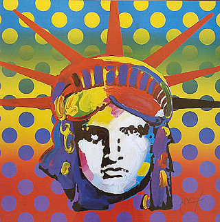 Liberty 2003 Limited Edition Print - Peter Max Liberty 2003 Limited Edition Print - Peter Max