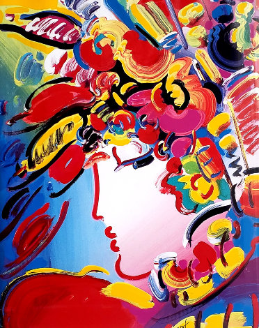 Beauty 2001 Limited Edition Print - Peter Max