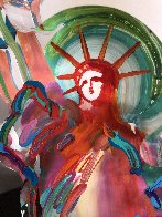 Statue of Liberty Ver III Acrylic Sculpture Unique 2016 15 in Sculpture by Peter Max - 4 Statue of Liberty Ver III Acrylic Sculpture Unique 2016 15 in Sculpture by Peter Max - 4
