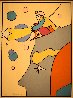 Untitled Vintage Serigraph 1970 Limited Edition Print by Peter Max - 1