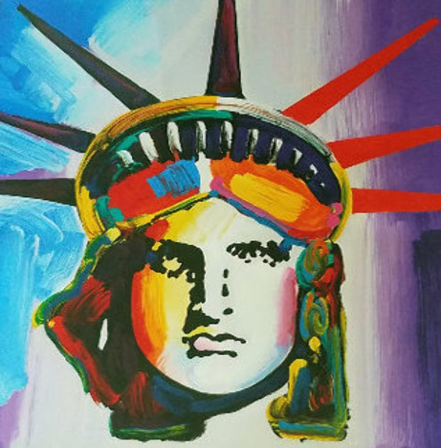 Liberty Head 2012 Limited Edition Print by Peter Max