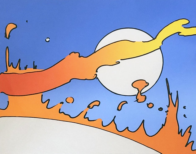 Close to the Sun (Vintage) 1977 Limited Edition Print by Peter Max